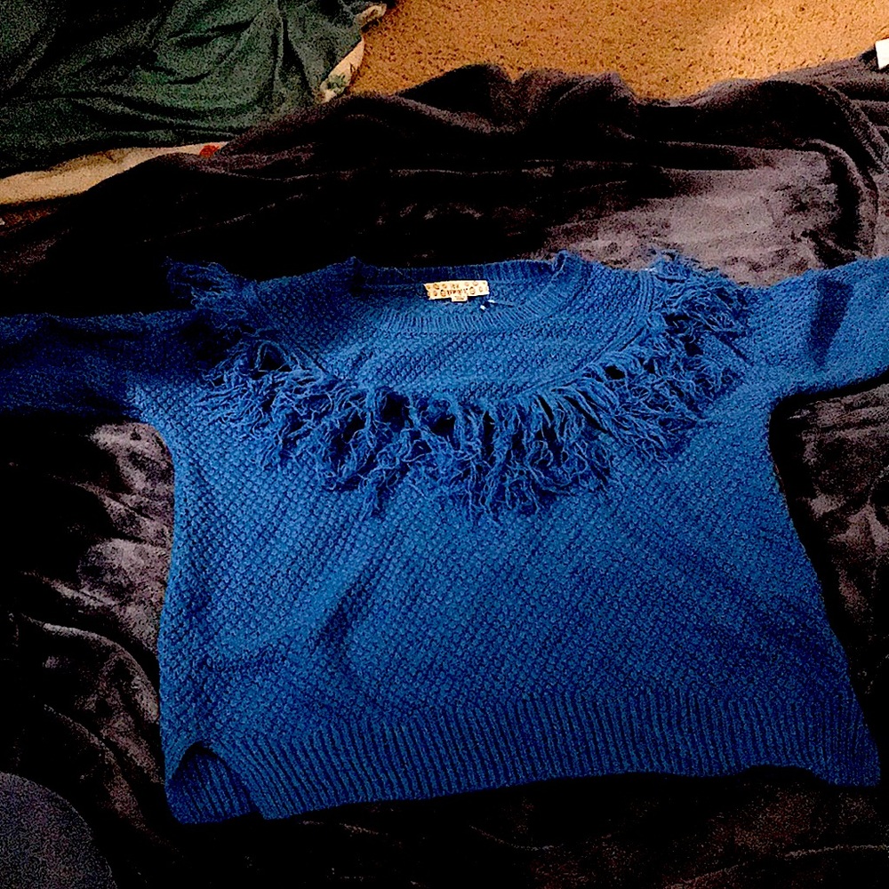 This is one killer sweater all eyes on you.